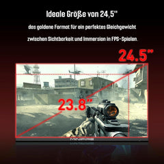 Gaming Monitor - Beeldscherm computer - 24,5 inch - 300Hz - FHD - Minifire