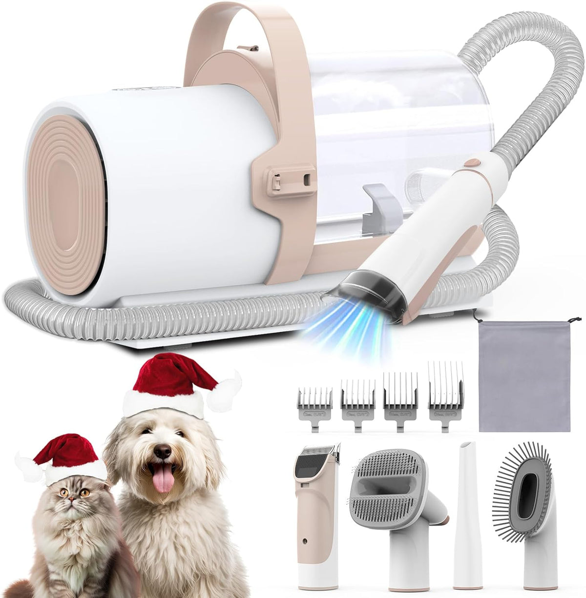 Hondentondeuse - Professionele dierentondeuse - Wit - FIXR