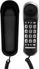 Profoon TX-105 Eenvoudige bedrade telefoon - Geschikt om neer te zetten - Zwart •