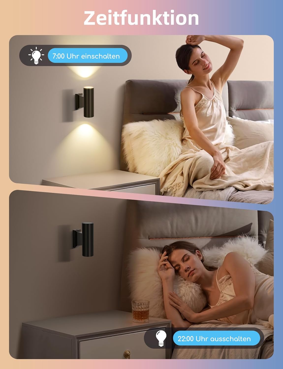 GU10 LED lamp - Dimbaar - Smart lamp - 6,5W - 6 stuks - Aigostar