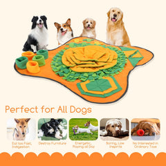 Snuffelmat - Hondenspeelgoed - Snackmat - 70x70 cm - Nobleza