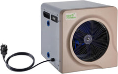 Warmtepomp zwembad - Zwembad verwarming - Tot 40 m3 - 5,4 kW - Bruin - ECOPOOLTECH