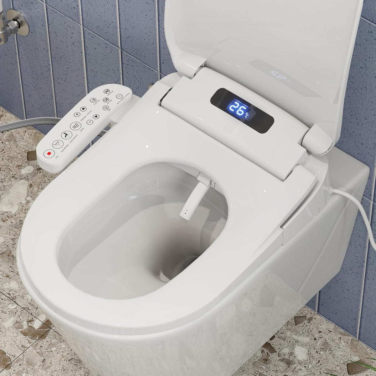 Bidet wc - Smart Toiletbril - Japans toilet - Wit