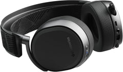 SteelSeries Arctis Pro Wireless - Draadloze Gaming Headset - Hi-Res luidsprekerstuurprogramma's - Tweevoudig draadloos (2.4G & Bluetooth) - Zwart •