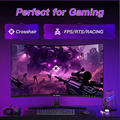 Gaming Monitor - Beeldscherm computer - 32 inch - Curved - 240Hz - FHD - Amzfast