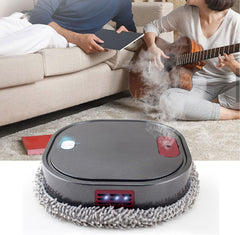 Robot Dweil - Robot met dweilfunctie - Zwart - 1500 Mah