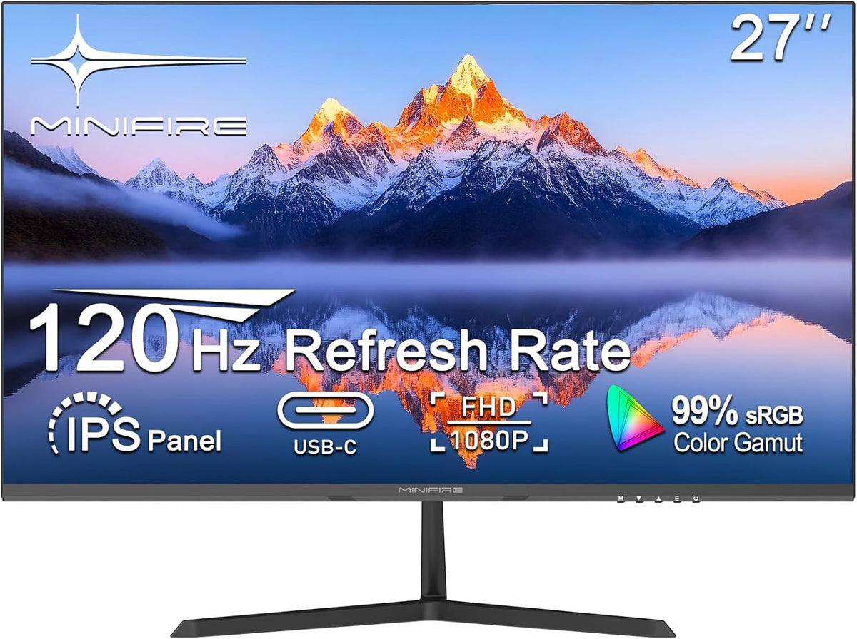 Gaming Monitor - Beeldscherm computer - 27 inch - 120Hz - FHD - Minifire