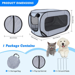 Reisbench - Reismand - Transportbox - Kat & Hond - 93x54x54 cm - Grijs - Nobleza