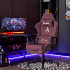 Ergonomische Bureaustoel -  Office Chair - Gamestoel - Volwassenen - Rood - SYMINO
