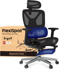 Ergonomische Bureaustoel -  Office Chair - Gamestoel - Volwassenen - Zwart - FLEXISPOT
