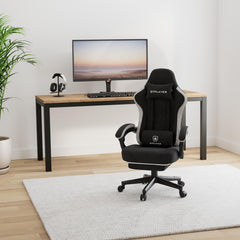 Ergonomische Bureaustoel -  Office Chair - Gamestoel - Volwassenen - Lichtzwart - GTPLAYER