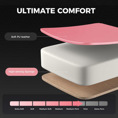 Ergonomische Bureaustoel -  Office Chair - Gamestoel - Volwassenen - Roze - GTPLAYER