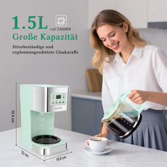Koffiezetapparaat - filterkoffie - met thermoskan - RVS - Taylor Swoden