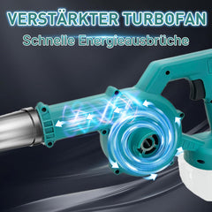 Bladblazer met accu - Elektrische bladblazer - 18V - Groen