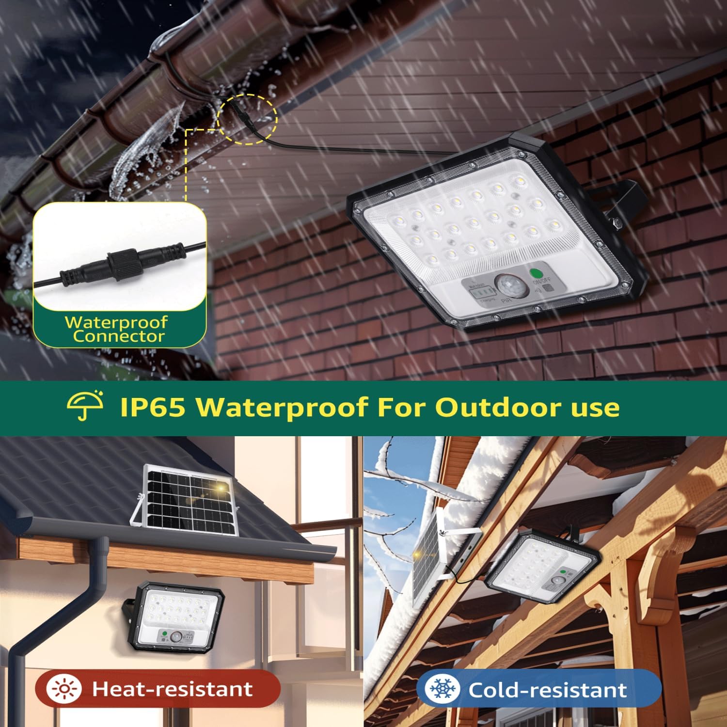 Solar wandlamp buiten - Tuinverlichting - Buitenverlichting - Grijs - Aigostar