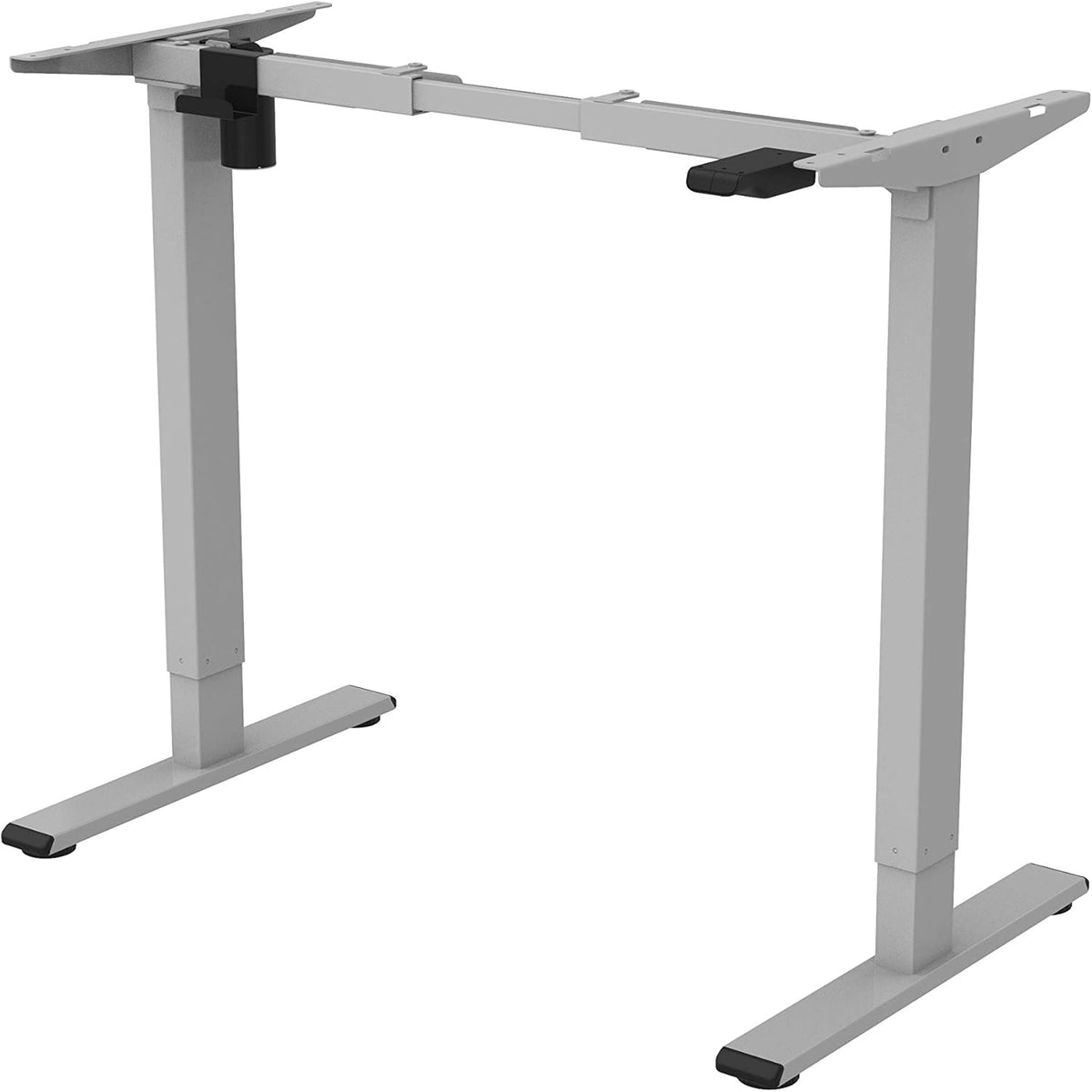 Zit sta bureau - Elektrisch - Verstelbaar - Bureauframe - Grijs - E1W - FLEXISPOT