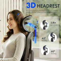 Ergonomische Bureaustoel -  Office Chair - Gamestoel - Volwassenen - Donkergrijs - C7DG LITE - FLEXISPOT