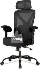 Ergonomische Bureaustoel -  Office Chair - Gamestoel - Volwassenen - Zwart - UEV