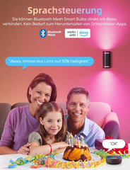 GU10 LED lamp - Dimbaar - Smart lamp - 6,5W - 6 stuks - Aigostar