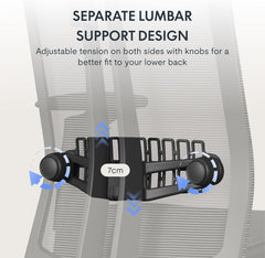 Ergonomische Bureaustoel -  Office Chair - Gamestoel - Volwassenen - Zwart - FLEXISPOT