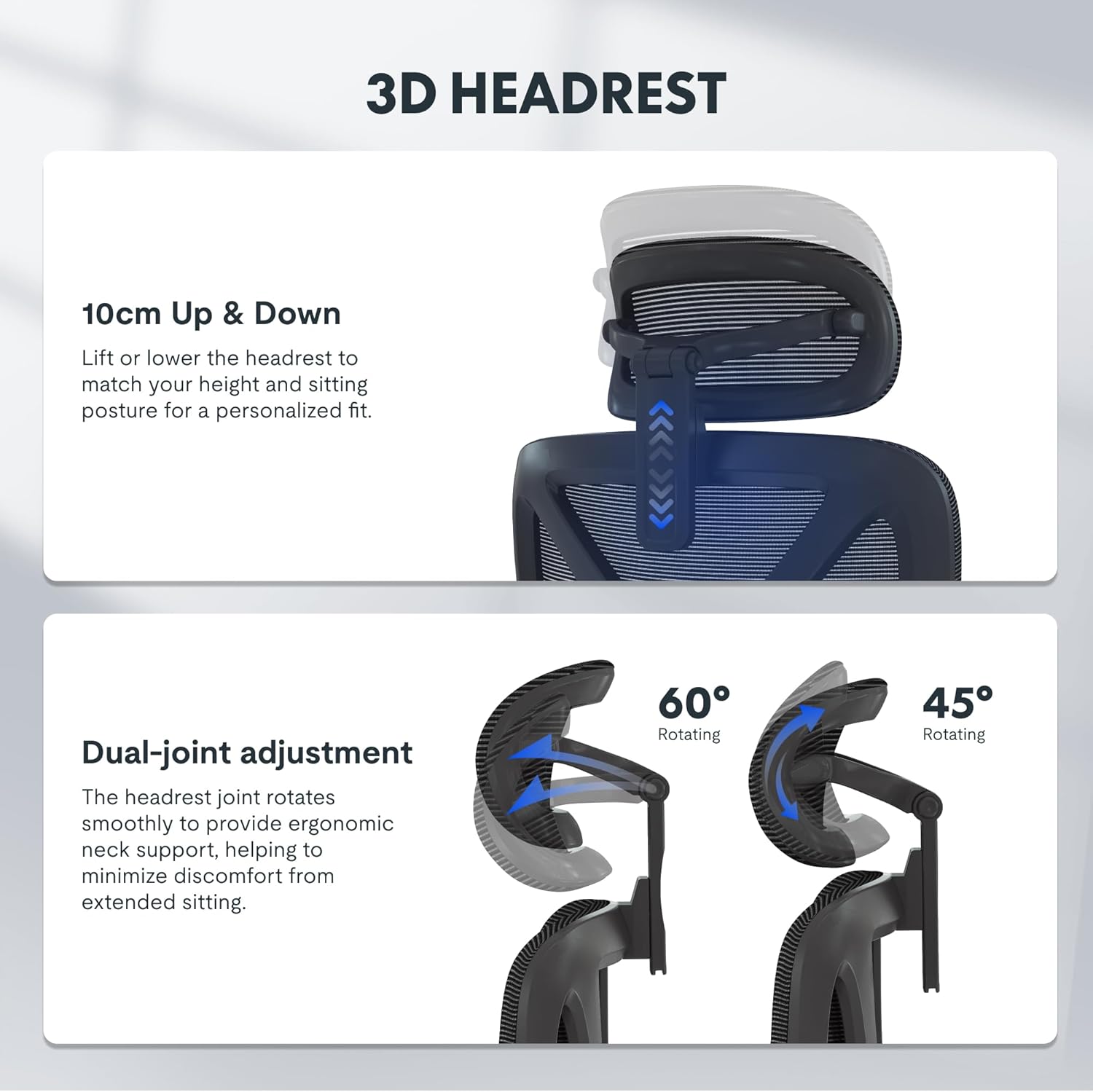 Ergonomische Bureaustoel -  Office Chair - Gamestoel - Volwassenen - Zwart - FLEXISPOT