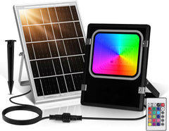 Solar Tuinverlichting - Buitenverlichting - Zonneenergie - 50W - Zwart - Aigostar •