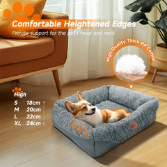 Hondenmand - Hondenkussen - Hondenbed - 60x51 cm - Grijs - Nobleza