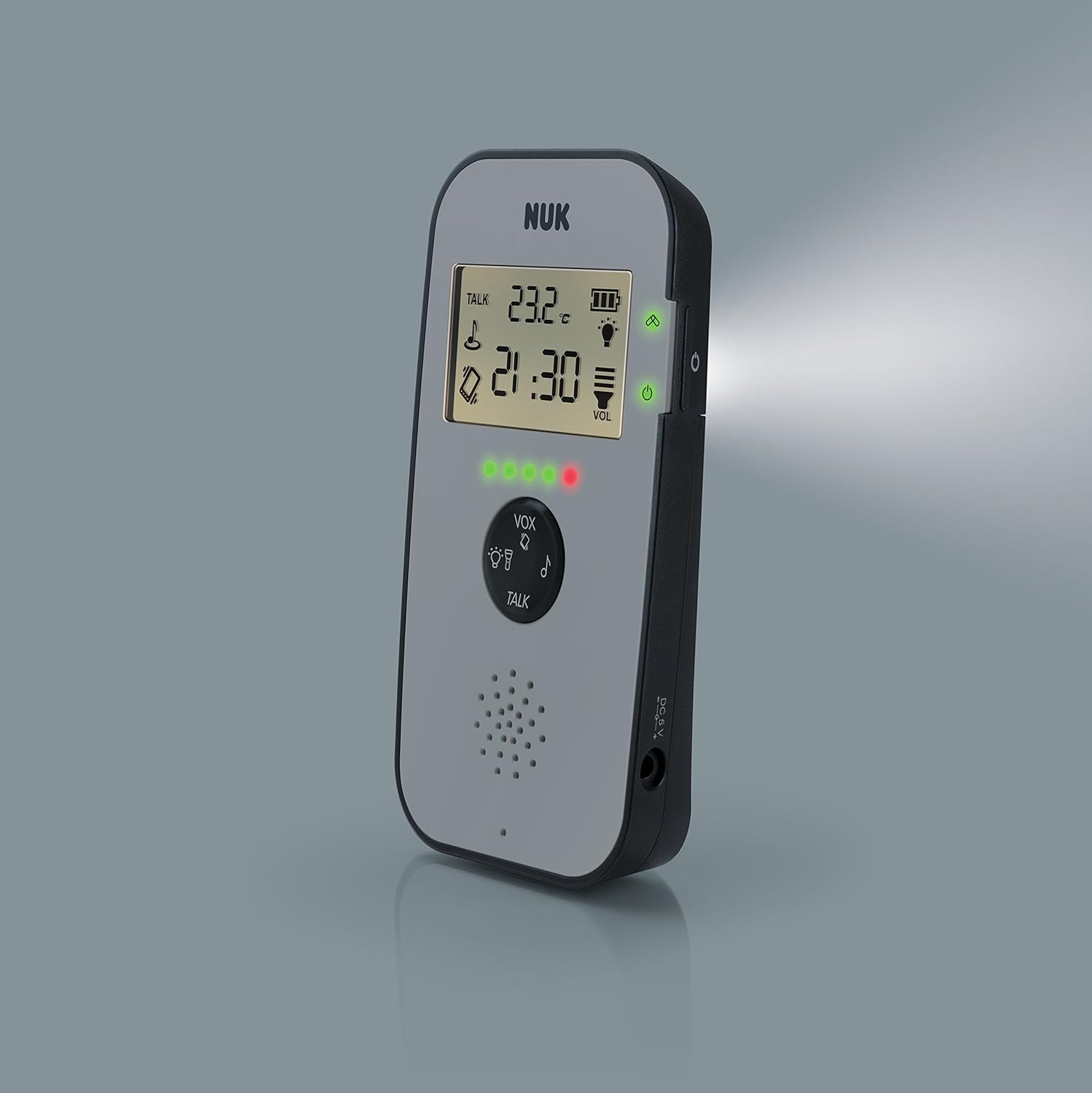NUK Eco Control 530D Babyfoon met audio-display - eco-modus