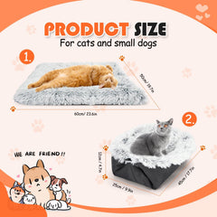Kattenmand - Kattenbed - 60x50 cm - Grijs - Nobleza