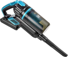 Kalorik TKG SKV 1006 3-in-1 accu-hand- en steelstofzuiger met dweilfunctie, turbo-borstel, Li-Ion 2000 mAh accu, ECO-modus, 2 standen, 120 watt, blauw/zwart