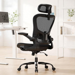 Ergonomische Bureaustoel -  Office Chair - Gamestoel - Volwassenen - Zwart - COMHOMA