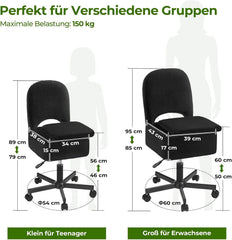 Kaptafel kruk met opbergruimte - Rolstoel - Wit - Rolanstar