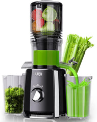 Slowjuicer - Sapcentrifuge - Groenten en fruit - Zwart - SPZTJK