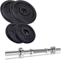 Halterschijven - Halterset- 30 mm - Gietijzer - 10 kg - ScSPORTS®