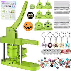 Button maker - Pin maker - 400 stuks - Groen