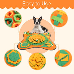 Snuffelmat - Hondenspeelgoed - Snackmat - 70x70 cm - Nobleza