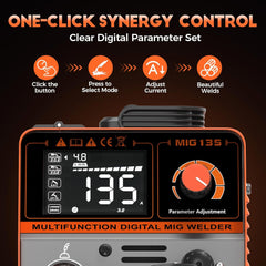 Soldeerstation - Digitaal - Instelbaar - Oranje - FEIFANKE