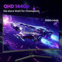 Gaming Monitor - Beeldscherm computer - 32 inch - Curved - 180Hz - QHD - Amzfast