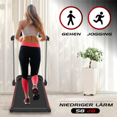 Walden F2800 Elektrische loopband voor thuis, kantoor, joggen, hardlopen, ultradun, smal, fitness, workout, afstandsbediening, Walden F2800 (F2800DE)