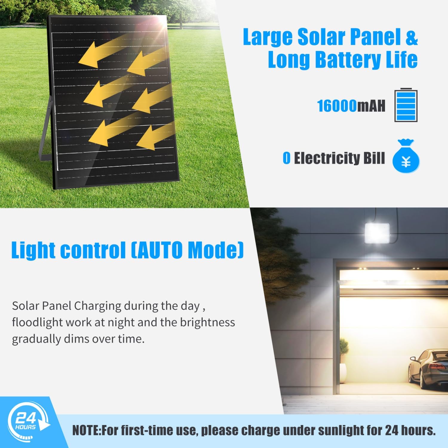 Solar Tuinverlichting - Buitenverlichting - Zonneenergie - Aigostar