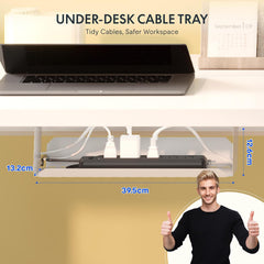 Zit sta bureau - Elektrisch - Verstelbaar - 100 x 60 cm - Q1EW - FLEXISPOT