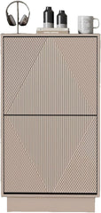 Schoenenkast - Schoenenrek - 91x24x50 cm - Moka - UEV