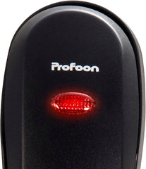 Profoon TX-105 Eenvoudige bedrade telefoon - Geschikt om neer te zetten - Zwart •