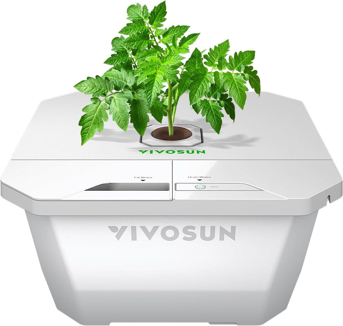 Hydrocultuur - Kweeksysteem - Hydroponics - Grow Box - Wit - VIVOSUN