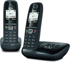 Gigaset AS470A Duo DECT-telefoon nummerweergave, zwart