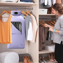 Mini droger - Mini wasdroger - Droogkast - Paars - HUNYA