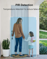 Buiten camera met nachtzicht - Beveiligingscamera draadloos buiten - Zwart - XIAOVV