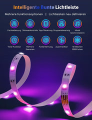 Led strip - Ledstrip - 20 meter - RGB - Aigostar