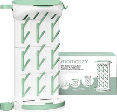 Droogrek voor babyflessen - Drookrek voor flessen - 37x17x54 cm - Momcozy •