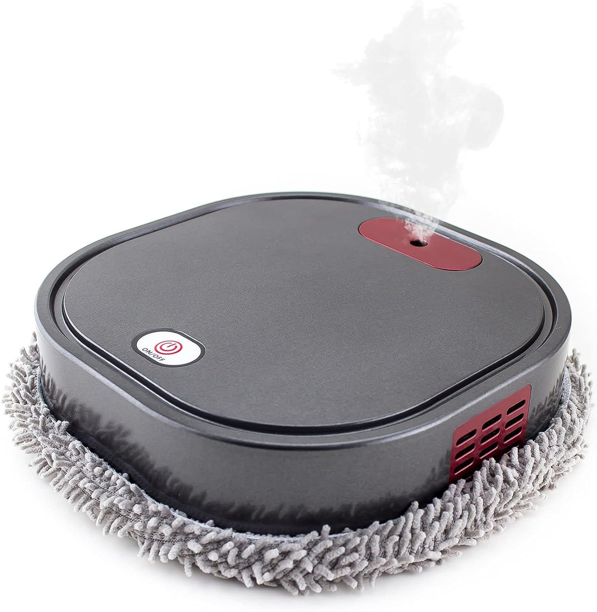 Robot Dweil - Robot met dweilfunctie - Zwart - 1500 Mah